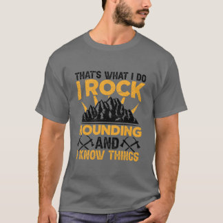 ロックハンティングが私の生きがい 地質学 ファミリー Tシャツ