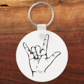 ロックハンド キーホルダー (正面)