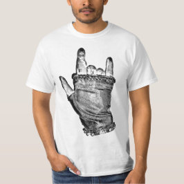 ロックハンド メンズTシャツ＆スウェットシャツ Tシャツ
