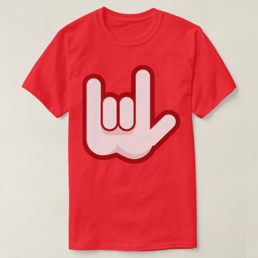 ロックハンド Tシャツ (デザイン正面)