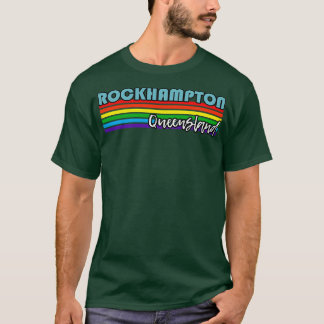 ロックハンプトンクイーンズランドプライドロックハンプトンLGBTギフト Tシャツ