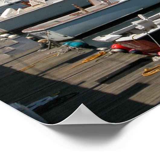 ロックハーバー – Cape Cod, MA ポスター (角)