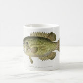 ロックバスの釣り人マグ コーヒーマグカップ (中央)