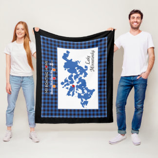 ロックバム毛布 フリースブランケット