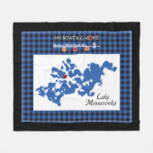 ロックバム毛布 フリースブランケット (正面(横))