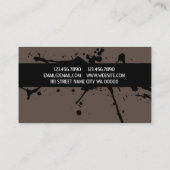 ロックバモダンンド歌手名刺 名刺 (裏面)