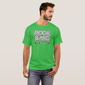 ロックバンドの友達 Tシャツ (正面フル)