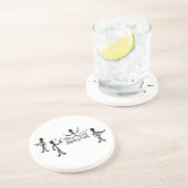 ロックバンドスティック図 コースター (側面)