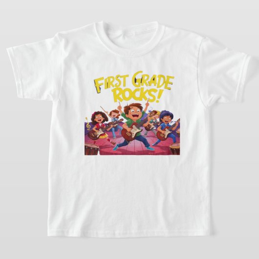 ロックバンド新学期 Tシャツ (レイダウン)