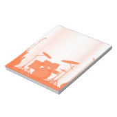 ロックバンド機器オンステージ ノートパッド (回転)