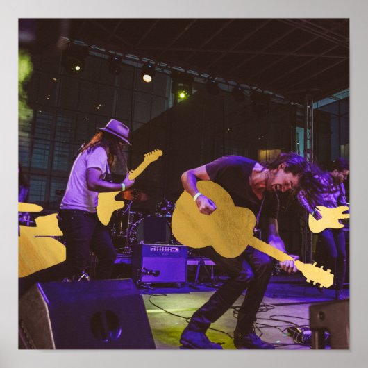 ロックバンド ポスター (正面)