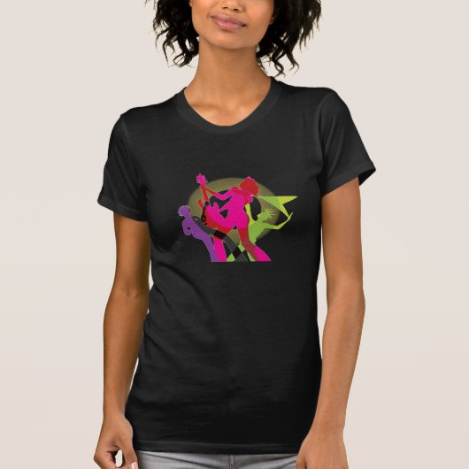 ロックバンドTシャツ Tシャツ (正面)