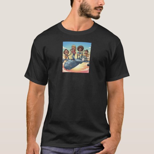 ロックバンドTシャツ Tシャツ (正面)