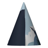 ロックパーソナライズされた登山テーマ誕生日 パーティーハット (裏面)
