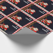 ロックパーソナライズされた登山ホリデーギフト ラッピングペーパー (角)