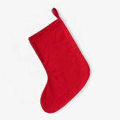 ロックパーソナライズされた登山 スモールクリスマスストッキング (裏面 (吊り時))