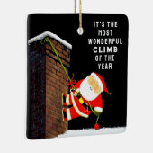 ロックパーソナライズされた登山 セラミックオーナメント (右)