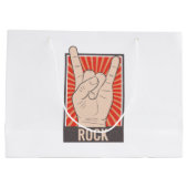 ロックパーティー ラージペーパーバッグ (裏面)