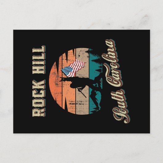 ロックヒルサウスカロライナ ポストカード (正面)