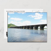 ロックビルストーンメーソンリーアーチレイルウェイブリッジ ポストカード (正面/裏面)