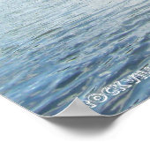 ロックビルストーンメーソンリーアーチ鉄道橋 ポスター (角)