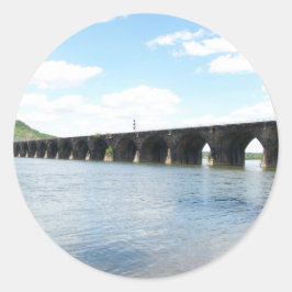 ロックビルストーンメーソンリーアーチ鉄道橋 ラウンドシール