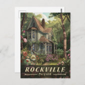ロックビルレトロ – メリーランド州のチャームを垣間見る ポストカード (正面/裏面)