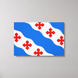 ロックビル国旗（メリーランド市） キャンバスプリント