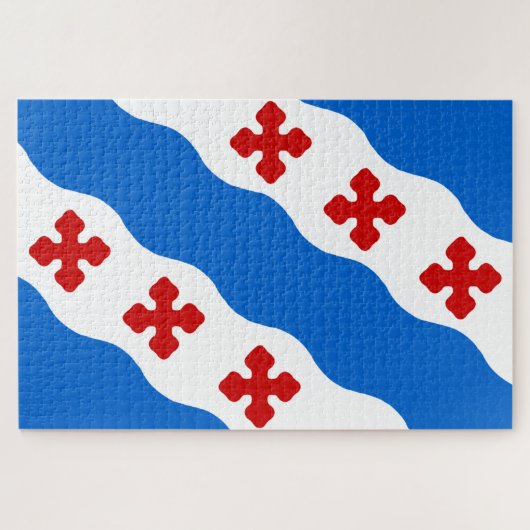 ロックビル国旗（メリーランド市） ジグソーパズル (横)