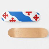 ロックビル国旗（メリーランド市） スケートボード (横)