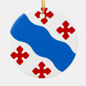 ロックビル国旗（メリーランド市） セラミックオーナメント (正面)