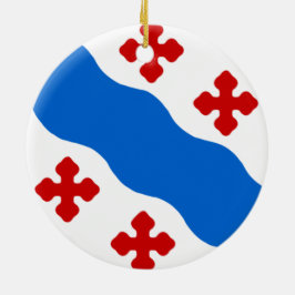 ロックビル国旗（メリーランド市） セラミックオーナメント