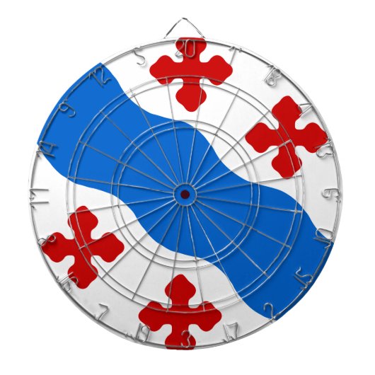 ロックビル国旗（メリーランド市） ダーツボード (正面)