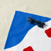 ロックビル国旗（メリーランド市） ビーチタオル (インサイチュ)