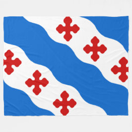 ロックビル国旗（メリーランド市） フリースブランケット