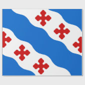 ロックビル国旗（メリーランド市） ラッピングペーパー (フラット)