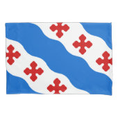 ロックビル国旗（メリーランド市） 枕カバー (正面左)