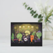 ロックビーガンバンド ポストカード (スタンド正面)