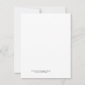 ロックピラーモニュメント – ミシガン州マッキナック島 カード (裏面)