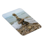 ロックピラーモニュメント – ミシガン州マッキナック島 マグネット (右側)