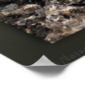 ロックフェイス118アートポスター–60x40 – その他のサイズも ポスター (角)