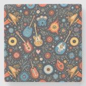 ロックフェスティバルコスター ストーンコースター (正面)