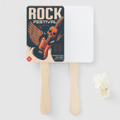 ロックフェスティバル ハンドファン (正面&裏面)