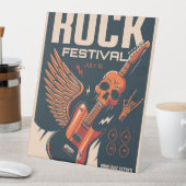 ロックフェスティバル 台座サイン (インサイチュ)