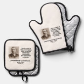 ロックフェラーが私の配当来を引用文に見て 鍋つかみ&鍋敷きセット (正面/裏面)