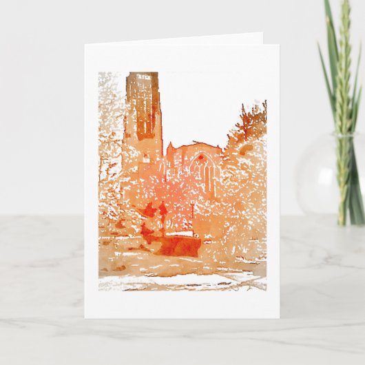 ロックフェラーのチャペルNotecard カード (正面)