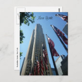 ロックフェラーのフラグ ポストカード (正面/裏面)