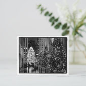 ロックフェラーの中心のクリスマスツリーの郵便はがき シーズンポストカード (スタンド正面)