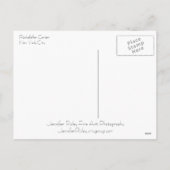 ロックフェラーの中心のクリスマスツリーの郵便はがき シーズンポストカード (裏面)