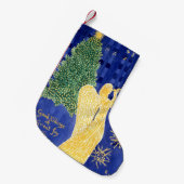 ロックフェラーの天使のクリスマスのストッキング スモールクリスマスストッキング (正面 (吊り時))